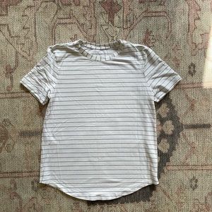 Lululemon Love Crewneck T-Shirt black/white stripe